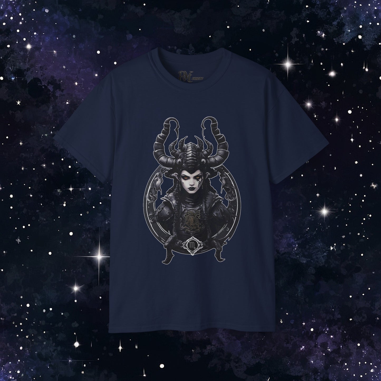 Gothic Scorpio Zodiac T-Shirt: Dark Style for the Mysterious Scorpio (Gildan 2000)
