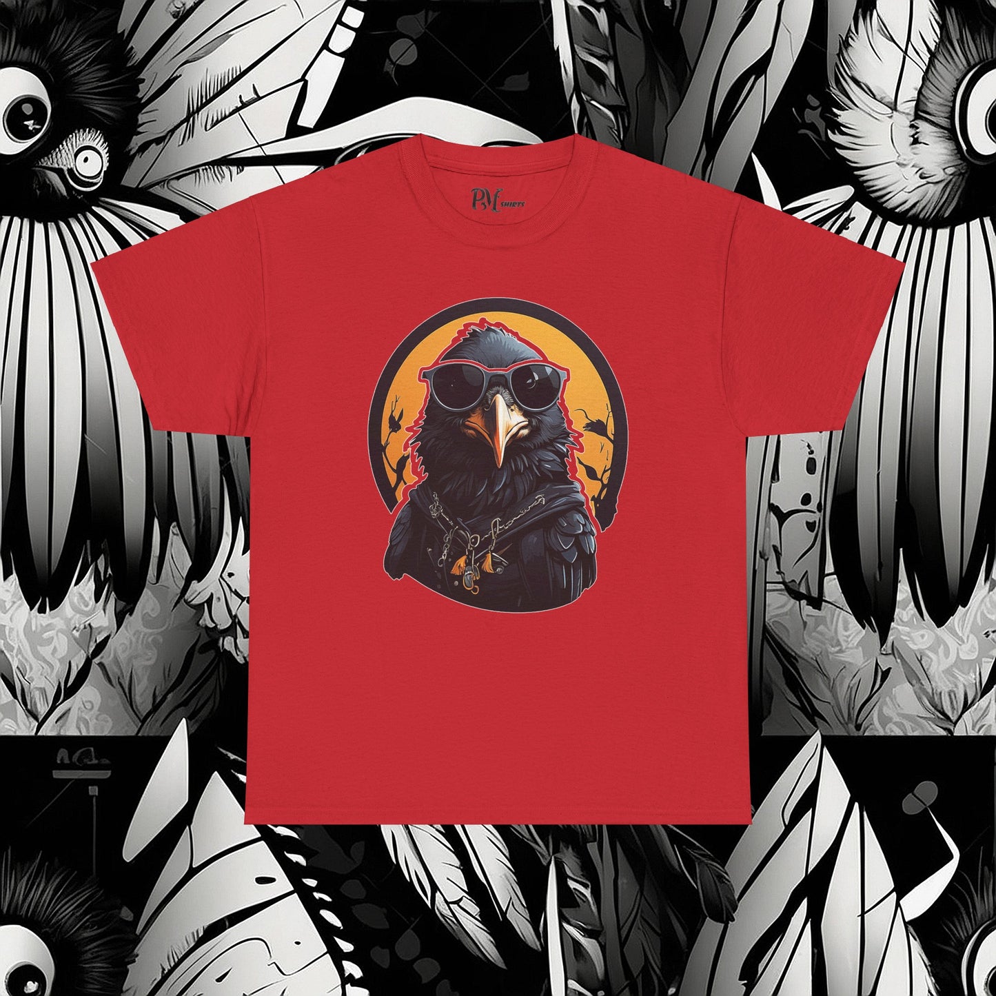 Crow with Sunglasses Tee