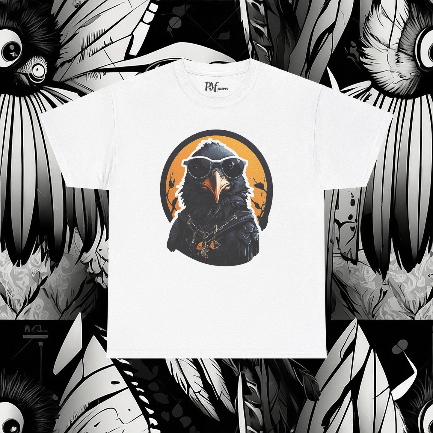 Crow with Sunglasses Tee