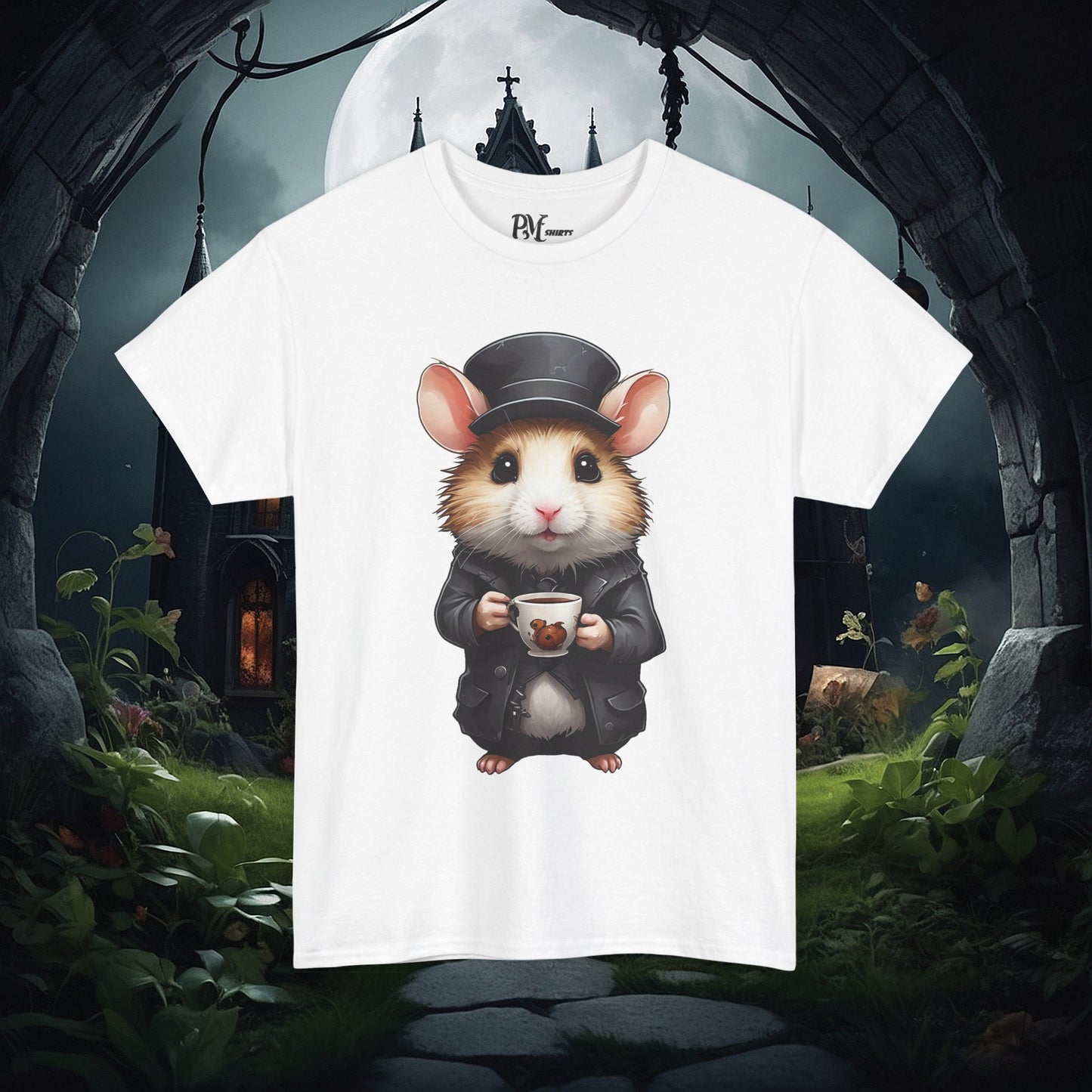 Hamster with Mug Tee