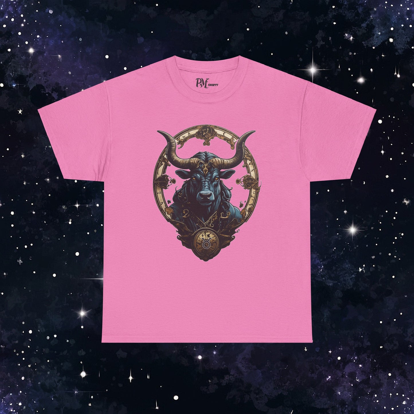 Gothic Taurus Zodiac T-Shirt: Dark Style Graphic Tee